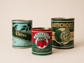 Set of 3 Retro Storage Tins