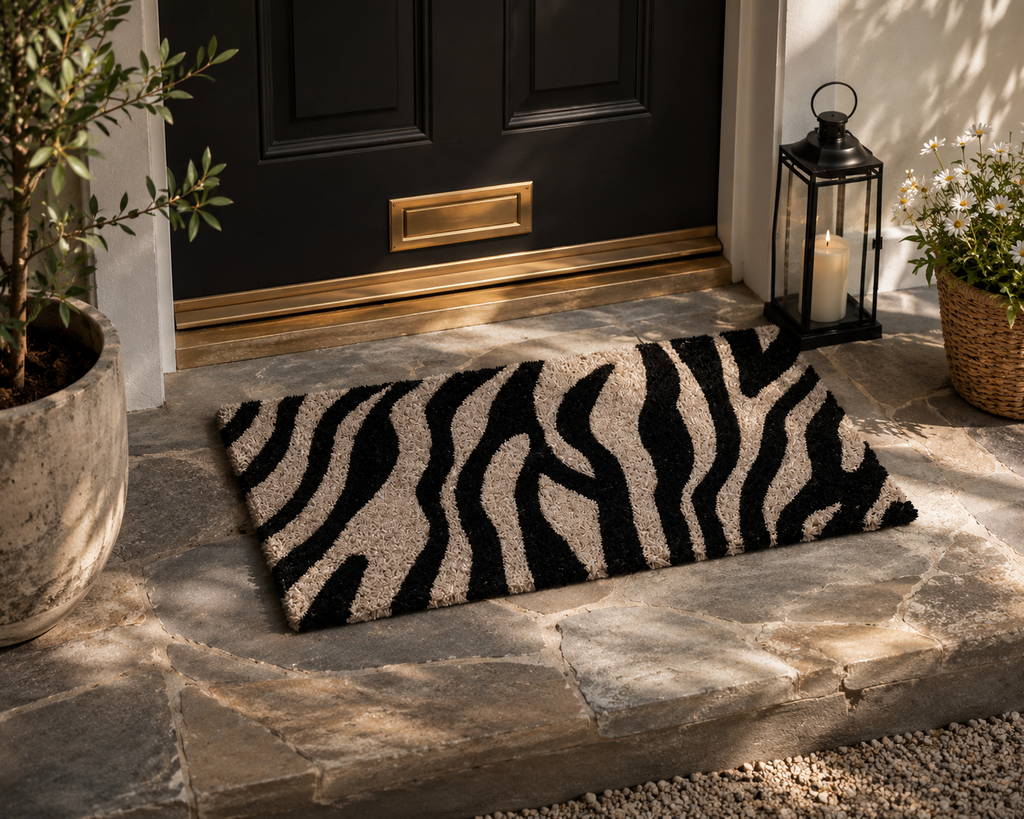 Zebra Door Mat