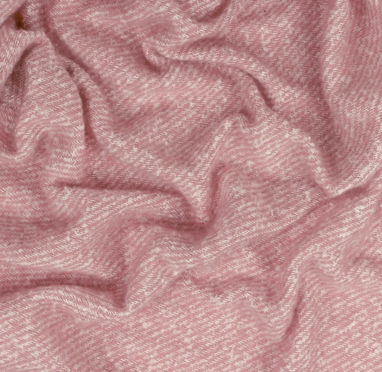 Isla Woven Tasselled Pink Throw