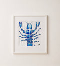 Bespoke 30cm Framed Lobster Illustration