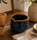 Dark Blue Ceramic Matcha Jug