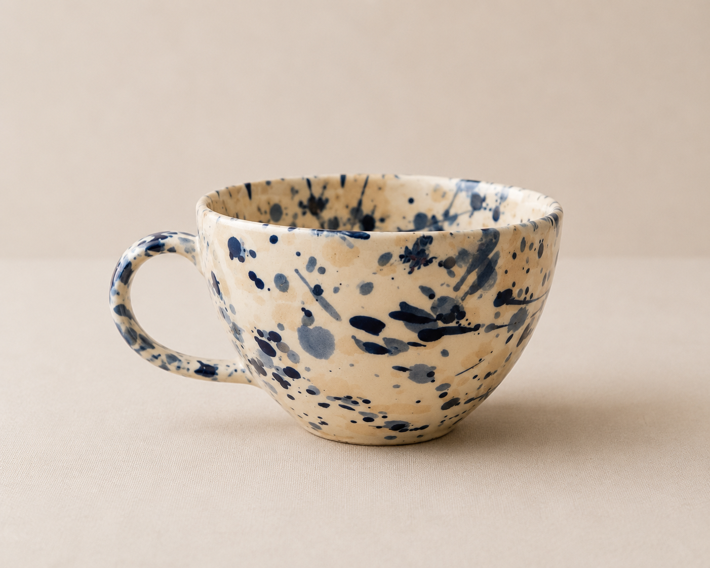 Blue Dotty Mug - Large