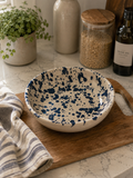 Blue Dotty Bowl