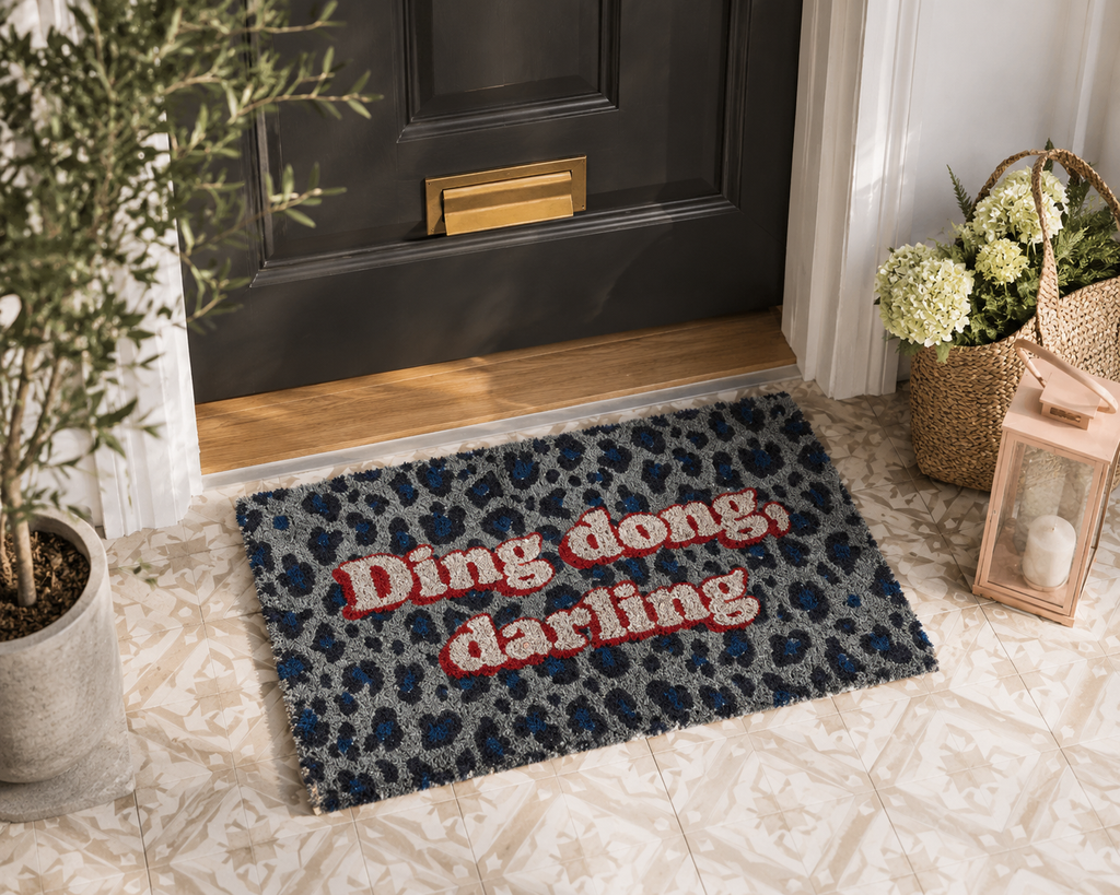 “Ding Dong Darling” Door Mat
