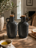 Grey Cermaic Oil Pourer