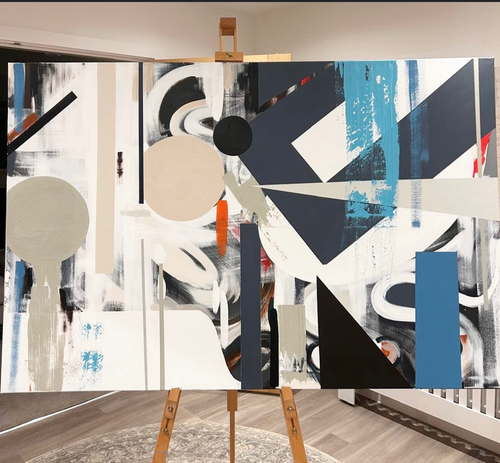 Bespoke 150cm x 100cm Canvas Painting