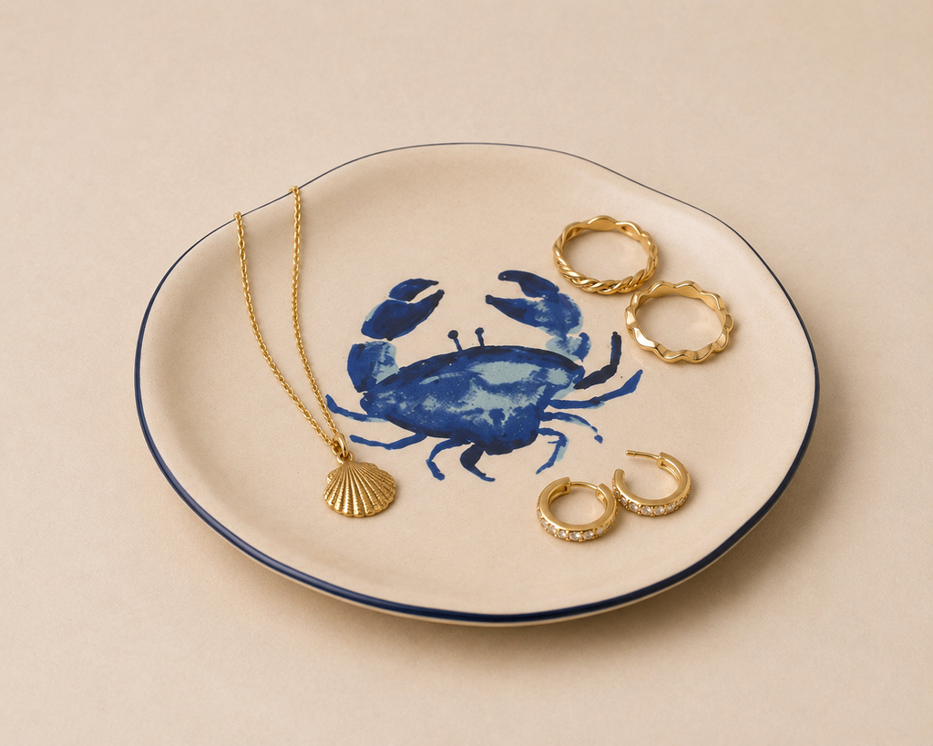 Blue Crab Trinket Dish